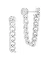 Glaze Jewelry 14k Over Silver Cz Flower Studs Earrings