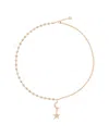Glaze Jewelry 14k Over Silver Moon & Star Necklace
