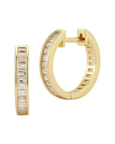 Glaze Jewelry 14k Plated Cz Earrings In Gold