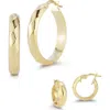 Glaze Jewelry 2-pack Hoop Earrings