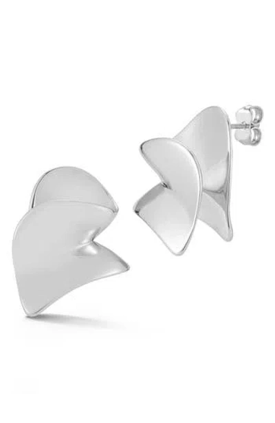 Glaze Jewelry Abstract Bold Stud Earrings