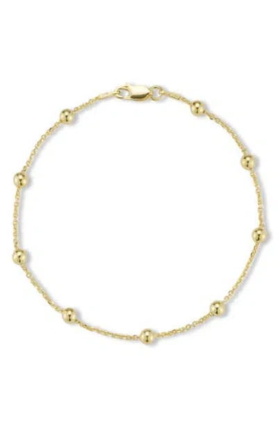 Glaze Jewelry Ball Station Bracelet In Gold