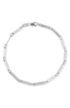 Glaze Jewelry Bar Bracelet In Silver