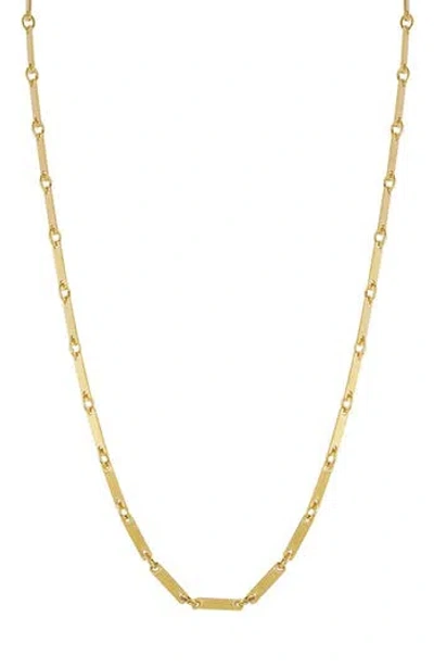 Glaze Jewelry Bar Chain Necklace In Gold