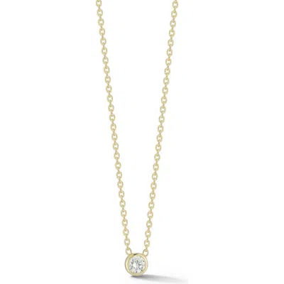 Glaze Jewelry Bezel Set Cubic Zirconia Pendant Necklace In Gold