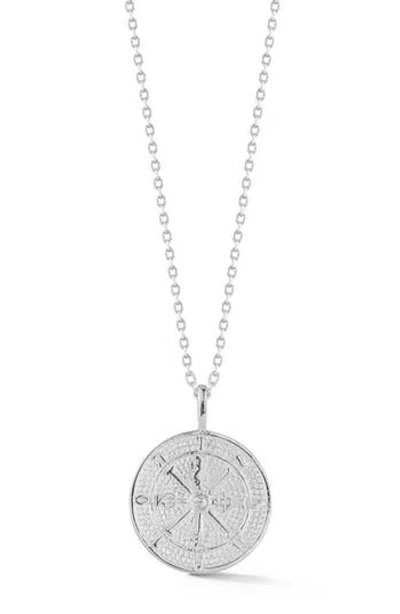 Glaze Jewelry Compass Necklace In Metallic