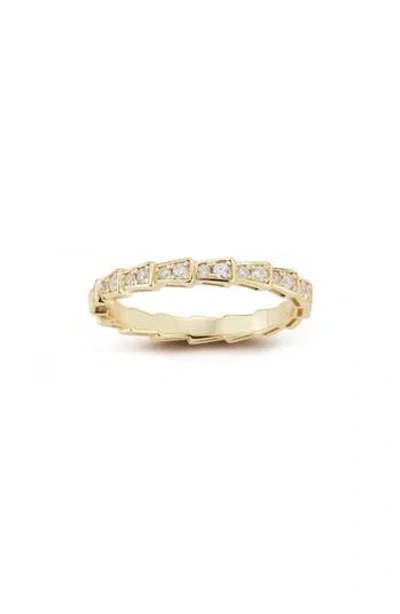 Glaze Jewelry Cubic Zirconia Band Ring In Gold