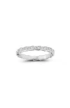 Glaze Jewelry Cubic Zirconia Band Ring In Silver