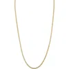 Glaze Jewelry Curb Chain Necklace In Gold