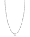 Glaze Jewelry Cz Necklace In Metallic