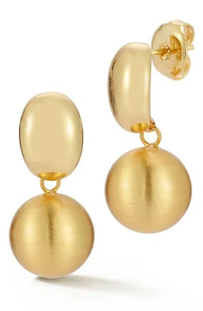 Glaze Jewelry Double Drop Earrings In Gold
