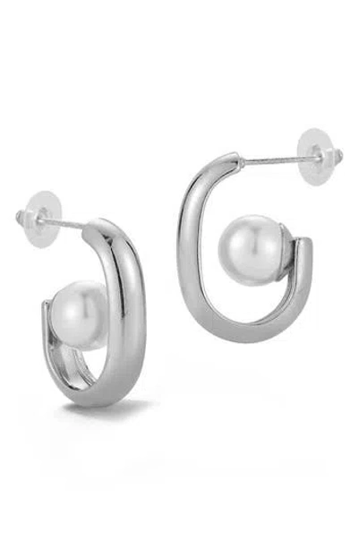 Glaze Jewelry Silver Plated Earrings In Metallic