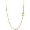 Glaze Jewelry Figaro Chain Necklace In Gold