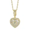Glaze Jewelry Heart Cluster Pendant Necklace