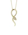 Glaze Jewelry 14k Plated Silver Cz Necklace