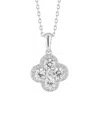 Glaze Jewelry Silver Cz Necklace