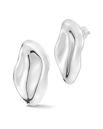 GLAZE JEWELRY GLAZE JEWELRY PLATED ORGANIC-SHAPED DROP EARRINGS