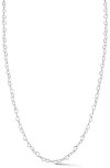 Glaze Jewelry Heart Chain Necklace In Metallic