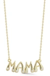 Glaze Jewelry Mama Pendant Necklace In Gold