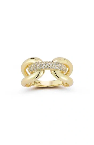 Glaze Jewelry Open Ring In Gold