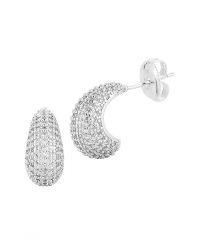 Glaze Jewelry Plated Cz Earrings In Green