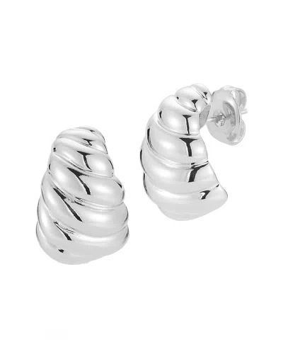 Glaze Jewelry Plated Earrings In Metallic