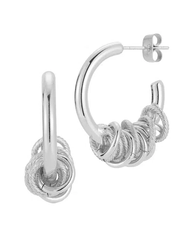 Glaze Jewelry Plated Earrings In Metallic