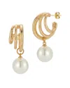 Glaze Jewelry Plated Earrings In Yellow