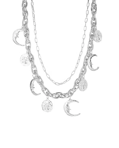 Glaze Jewelry Plated Necklace In Metallic