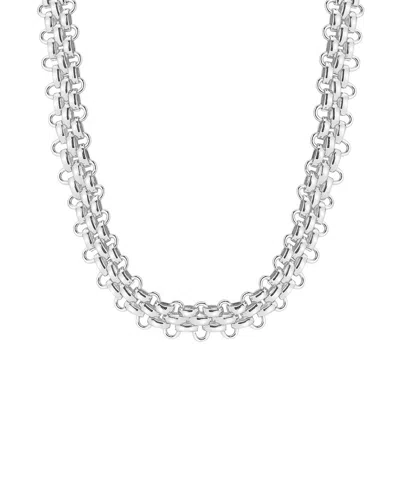 Glaze Jewelry Plated Necklace In Metallic