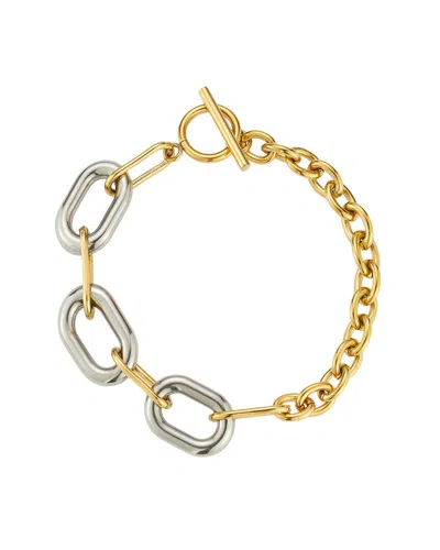 Glaze Jewelry Plated Toggle Bracelet In Gold
