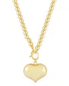 Glaze Jewelry Plated Toggle Necklace In Gold