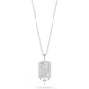 Glaze Jewelry Religious Pendant Necklace In Metallic