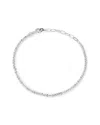 Glaze Jewelry Rhodium Plated Bead Bracelet