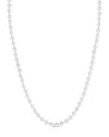 Glaze Jewelry Silver Ball Chain Necklace