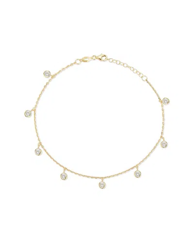 GLAZE JEWELRY GLAZE JEWELRY SILVER CZ ANKLET