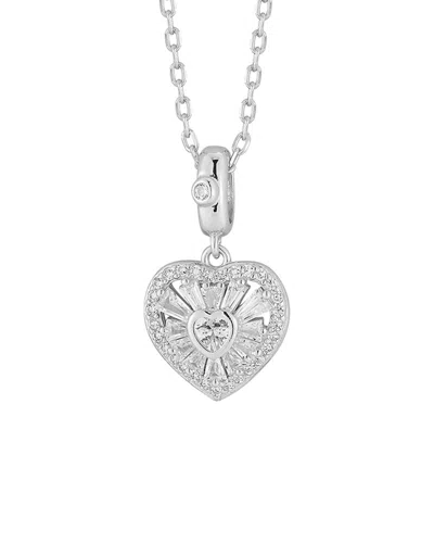 Glaze Jewelry Silver Cz Necklace
