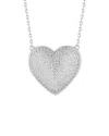 Glaze Jewelry Silver Cz Necklace