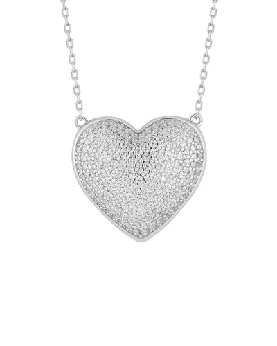 Glaze Jewelry Silver Cz Necklace