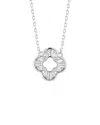 Glaze Jewelry Silver Cz Necklace