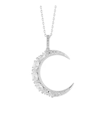 Glaze Jewelry Silver Cz Necklace