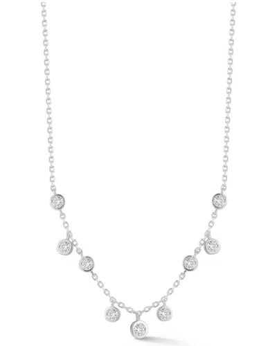 Glaze Jewelry Cubic Zirconia Charm Necklace In Silver