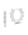 Glaze Jewelry Spike Huggie Hoop Earrings