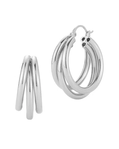 Glaze Jewelry Silver Plated Earrings In Metallic