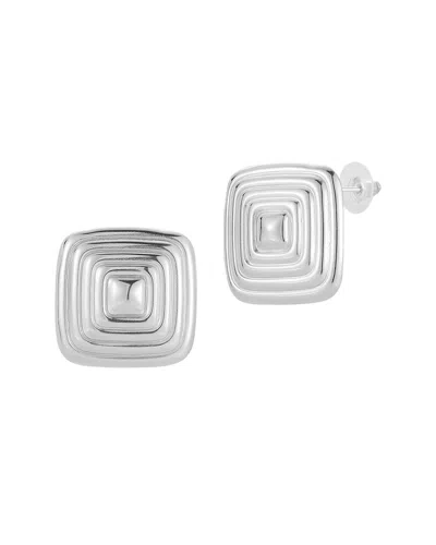 Glaze Jewelry Silver Plated Earrings In Metallic