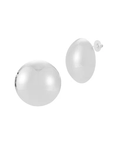 Glaze Jewelry Silver Plated Earrings In Metallic