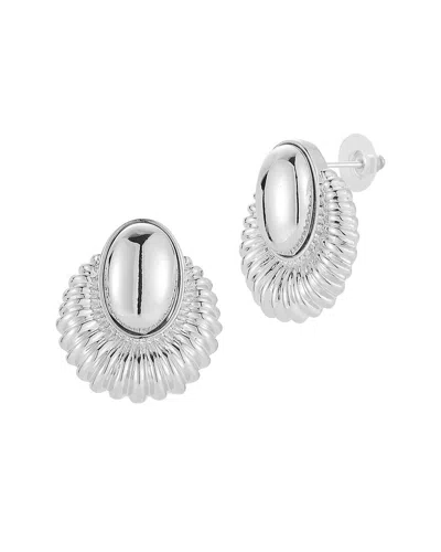 Glaze Jewelry Silver Plated Earrings In Metallic