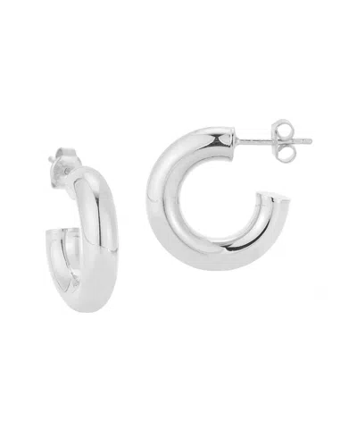 GLAZE JEWELRY GLAZE JEWELRY SILVER THICK HOOPS