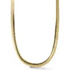 Glaze Jewelry Snake Chain Necklace In Gold