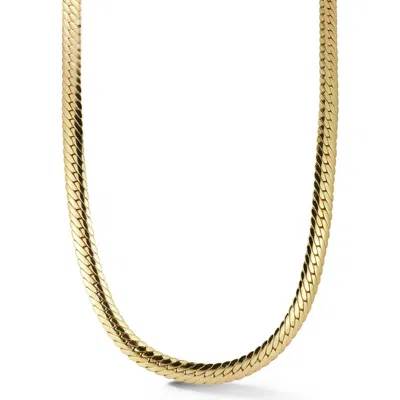 Glaze Jewelry Snake Chain Necklace In Gold